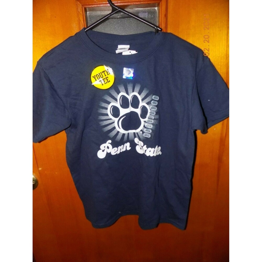 New youth kids Penn State paw shirt medium